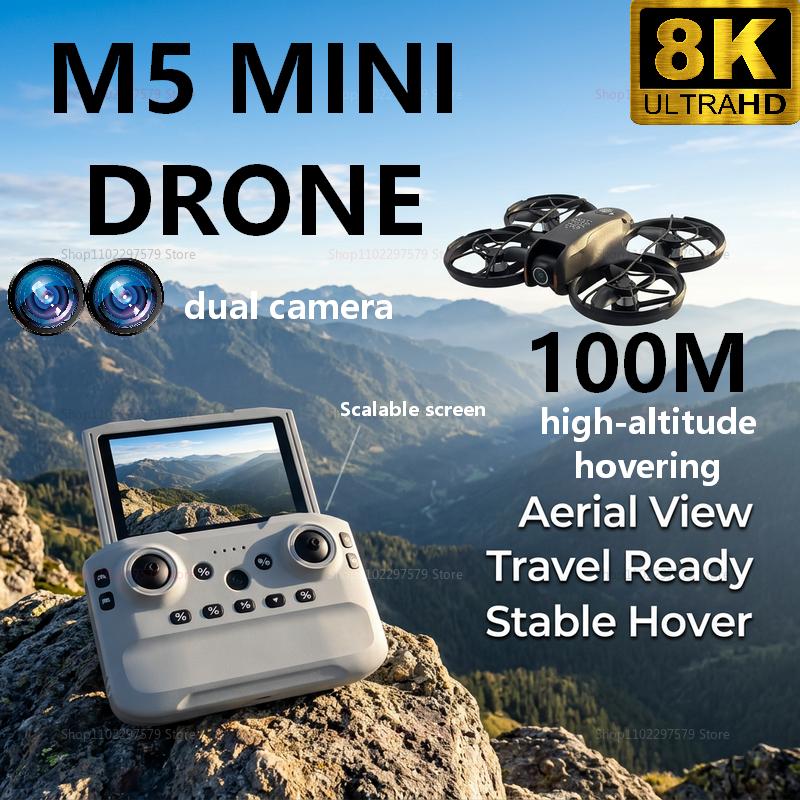 Drone Aerial Photography - 2026 Neue M5 Mini-Drohne mit 8K