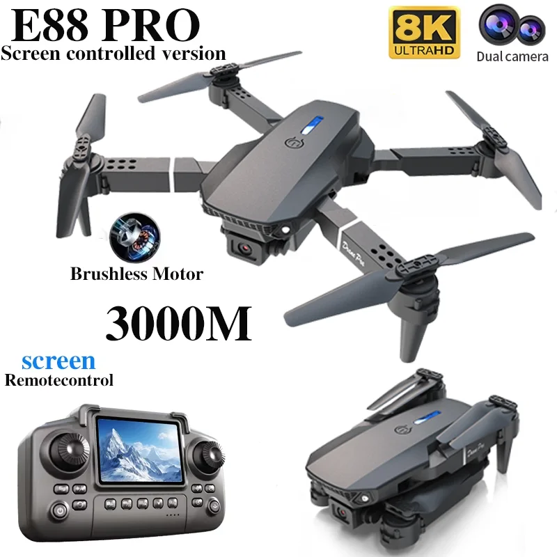 Professionelle E88 PRO Drohne  – Drone Aerial Photography Bewertung und Preis