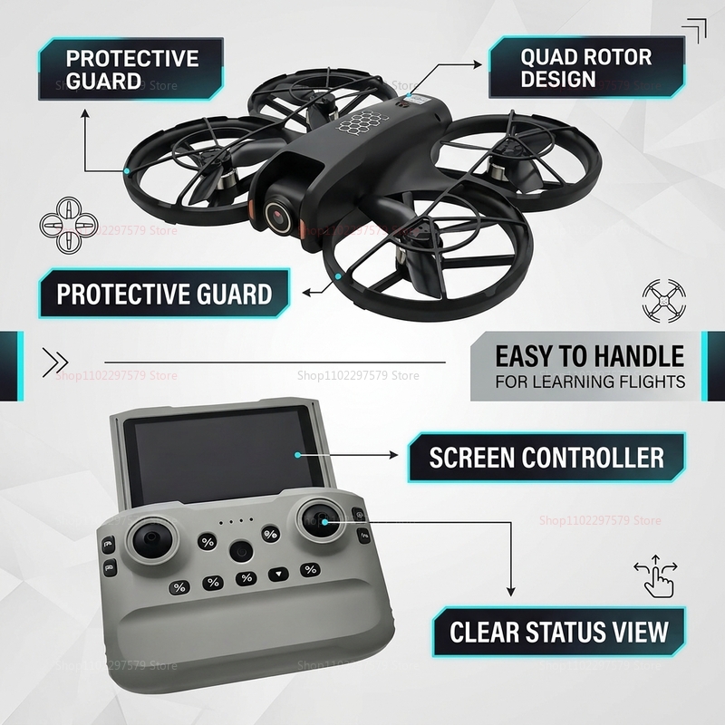 2026 Neue M5 Mini-Drohne mit 8 – Drone Aerial Photography Bewertung und Preis