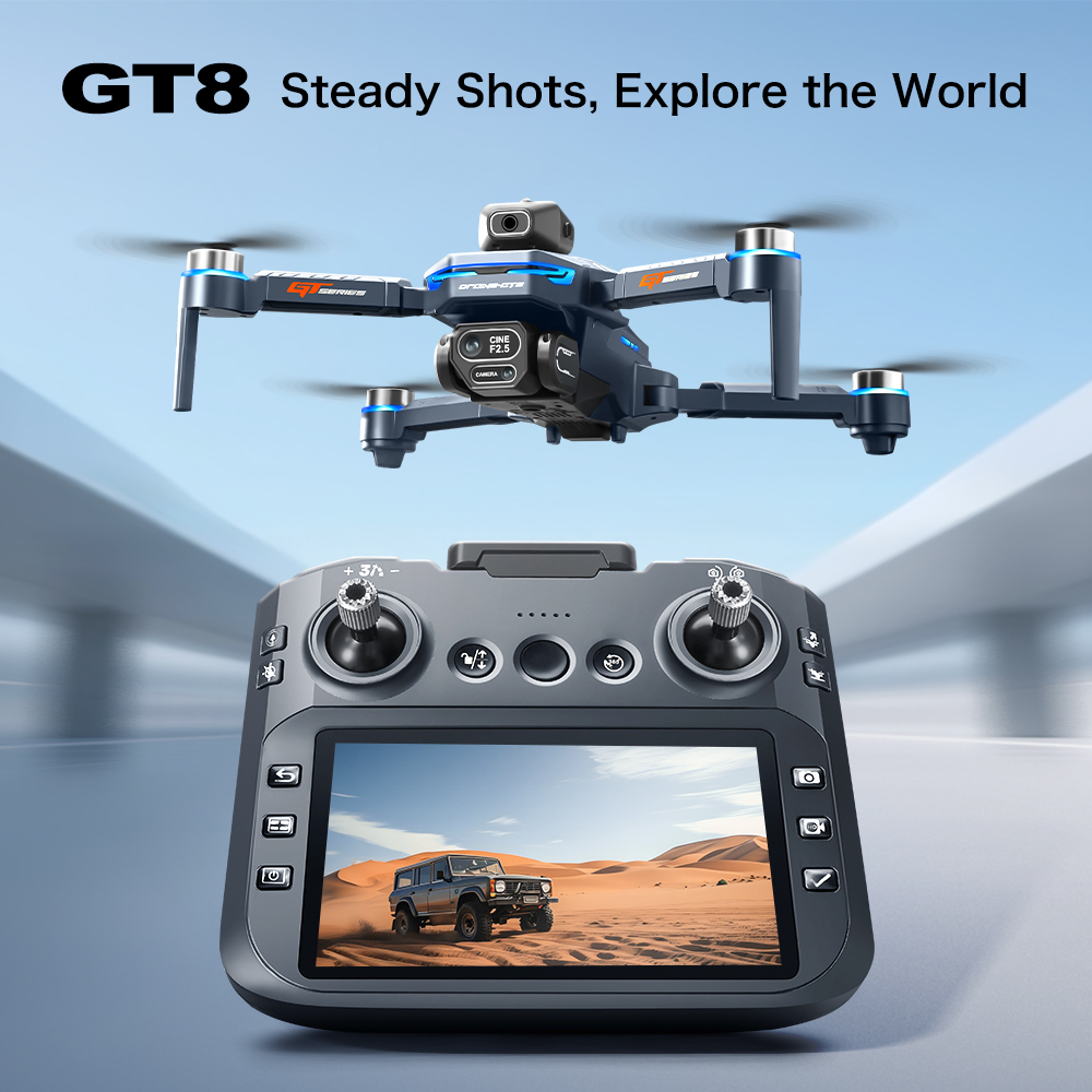 GT8 Max Faltbare Drohne 8K HD  – Drone Mapping Bewertung und Preis